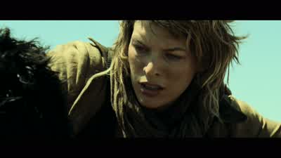 Hold on. - Resident Evil: Extinction