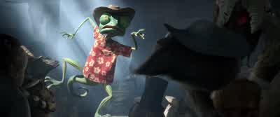 Hold on, there. - Rango