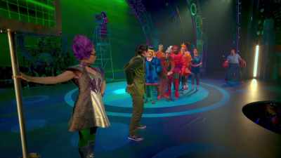 Hold on, tiny dancer!
I wasn't hatched yesterday. - The SpongeBob Musical: Live on Stage!