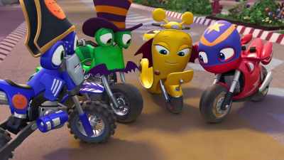 Hold on to your handlebars
and check this out! - Ricky Zoom