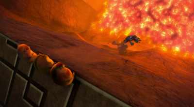 Hold on! You're saying this here jug
was empty when you found it? - Norm of the North: King Sized Adventure