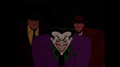 Hold it right there, Joker. - The New Batman Adventures