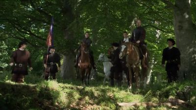 Hold.
 - The Tudors