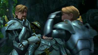 Hold, Squire. Watch out for the-- - Wizards: Tales of Arcadia