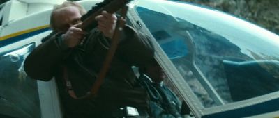 Hold it steady, you asshole! - First Blood