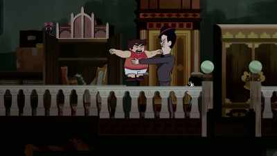 Hold still, boy. - Victor and Valentino