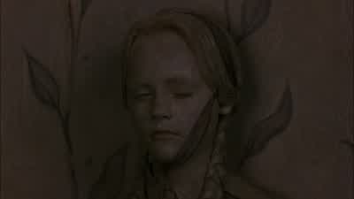 Hold still you little bratHe's not a bratOf course not He's an adorable little babyFine Rub it in - Addams Family Values