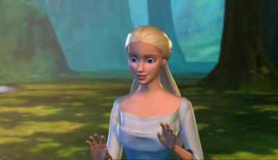 Hold still. - Barbie of Swan Lake