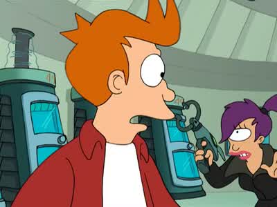 Hold still! - Futurama