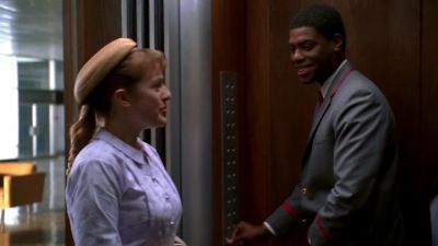 Hold the doors, please! - Mad Men