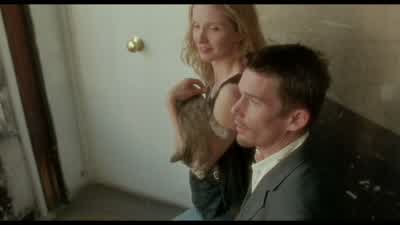 - Hold this. - Before Sunset