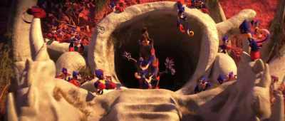 Hold tight, Guy.
As soon as we get out of this log, - The Croods: A New Age