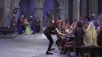 Hold it with that basket.
Let's have a look. - The Court Jester
