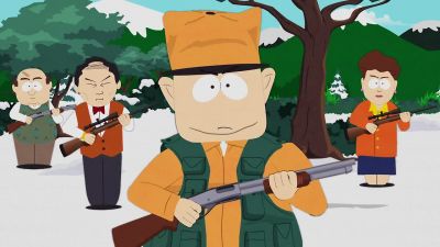 Hold yer fire! - South Park
