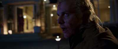 Hold your
lip, you! I'm warning ya. - Dark Lies the Island