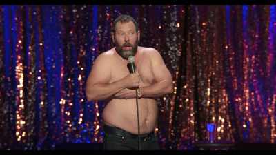 ...holding 11 prizes,
walking up to parents, going, - Bert Kreischer: Razzle Dazzle