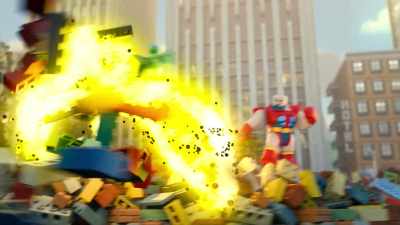 ["Holding Out For A Hero" plays] - LEGO Marvel Avengers: Mission Demolition