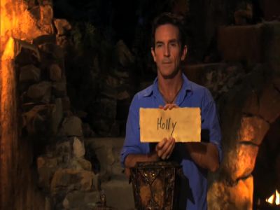 Holly. One vote Holly. - Survivor