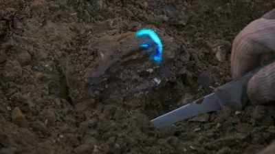 -HOLY COW.
-THAT'S PRETTY COOL. - Dino Hunters