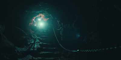 Holy cow. This must have
been a coal mine or something. - Spirit Halloween: The Movie