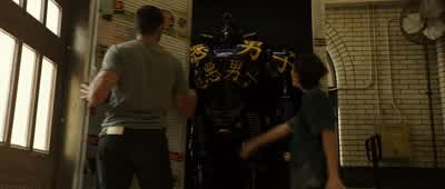 Holy crap, he looks amazing. - Real Steel