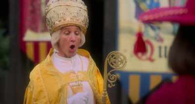 "Holy Father, can you fix my hump?" - Quasi