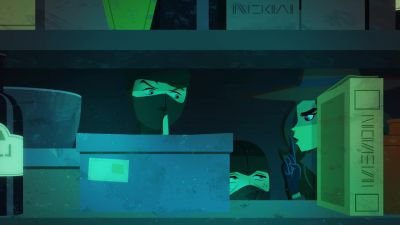 - Holy guacamole. - Shh. - Carmen Sandiego