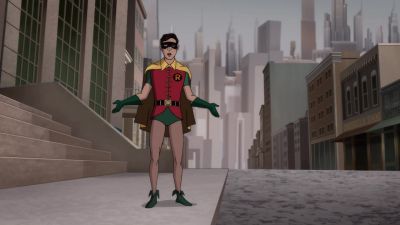 Holy hitchhiker - Batman: Return of the Caped Crusaders