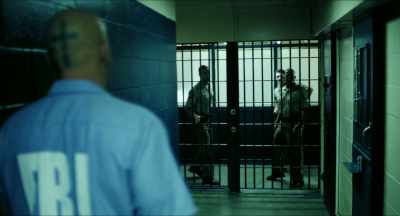 - Holy shit.
- Hands on your head. Now! - Brawl in Cell Block 99