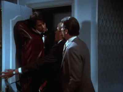 Holy shit. We left him in his room. - Remington Steele