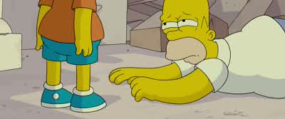 Homer do goodActually you doomed us all Again Nice knowing you Homer - The Simpsons Movie