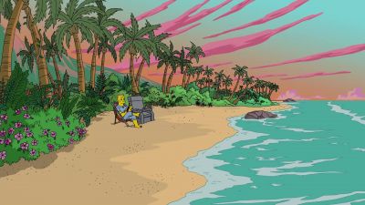 HOMER:
Suckers! - The Simpsons