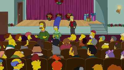 Homer, if the high altitude - The Simpsons: O C'mon All Ye Faithful