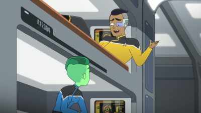 Honestly, the Cerritos
might be falling apart, - Star Trek: Lower Decks