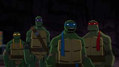 Honestly, we thought you might
be Shredder's new partner. - Batman vs Teenage Mutant Ninja Turtles