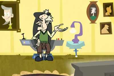 Honey, the holographic image - Johnny Test