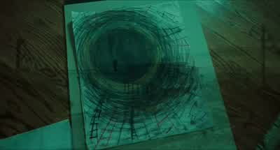 Hi Mom Honey the house you drew for meWhere did you see itDid you see it in your head Is that why you drew itIn my headAidan why did you draw that house'Cause she told me toWhoWho told you toThe little girlShe talks to youNoShe shows me thingsDid she show - The Ring