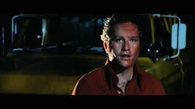 Honey wake upHoney Ronnie wake up You're not gonna believe what I sawRonnie Don't Not nowNo no no listen Ronnie I never would have believed itThere was this uh In the cab there was this wholeIt went it was There was a red whoosh that - Close Encounters of the Third Kind