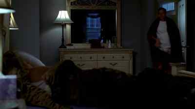 - HONEY, WHAT ARE
YOU DOING HERE?
- IT'S OUR NIGHT. - Big Love