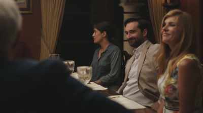 Honey, why don't we eat
our dessert - Beatriz at Dinner