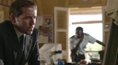 Honore police station. - Death in Paradise
