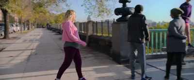 -Hoody-hoo!
-[group whooping, clapping] - Brittany Runs a Marathon