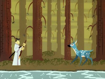(HOOF BEATS APPROACH) - Samurai Jack