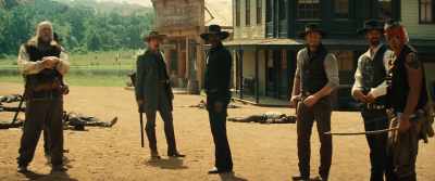 (HOOFBEATS APPROACHING) - The Magnificent Seven