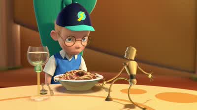 Hooray Italian foodI want a sloppy joe - Meet the Robinsons