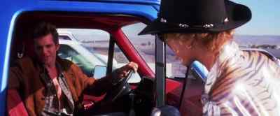 Hop in, pard.
This here's your lucky day. - Showgirls