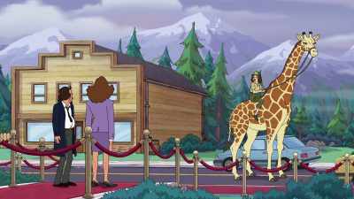 Hop on.
I got her the whole weekend. - Grimsburg