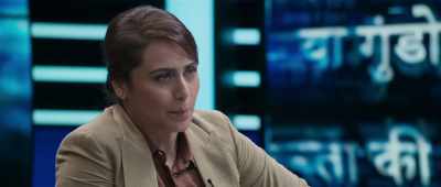 "Hope my bra strap isn't showing?" - Mardaani 2