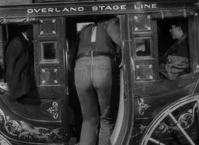 Hope I ain't crowdin' you folks none - Stagecoach