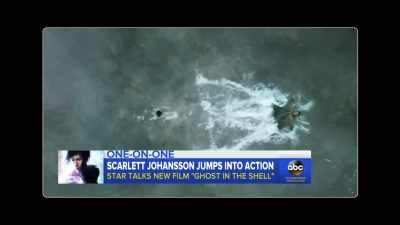 Hopefully any question that comes up - Chris Grace: As Scarlett Johansson